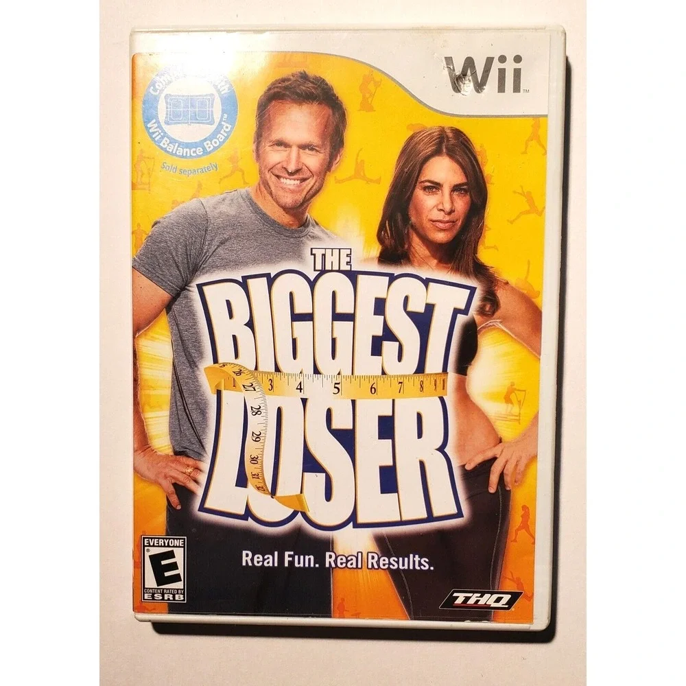 Wii Biggest Loser with Manual and Case (Nintendo, 2009)